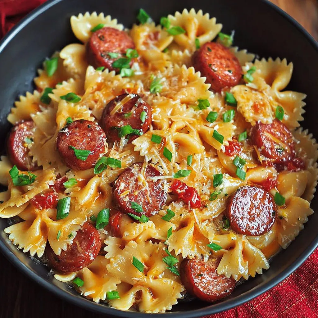 One Pot Kielbasa Pasta