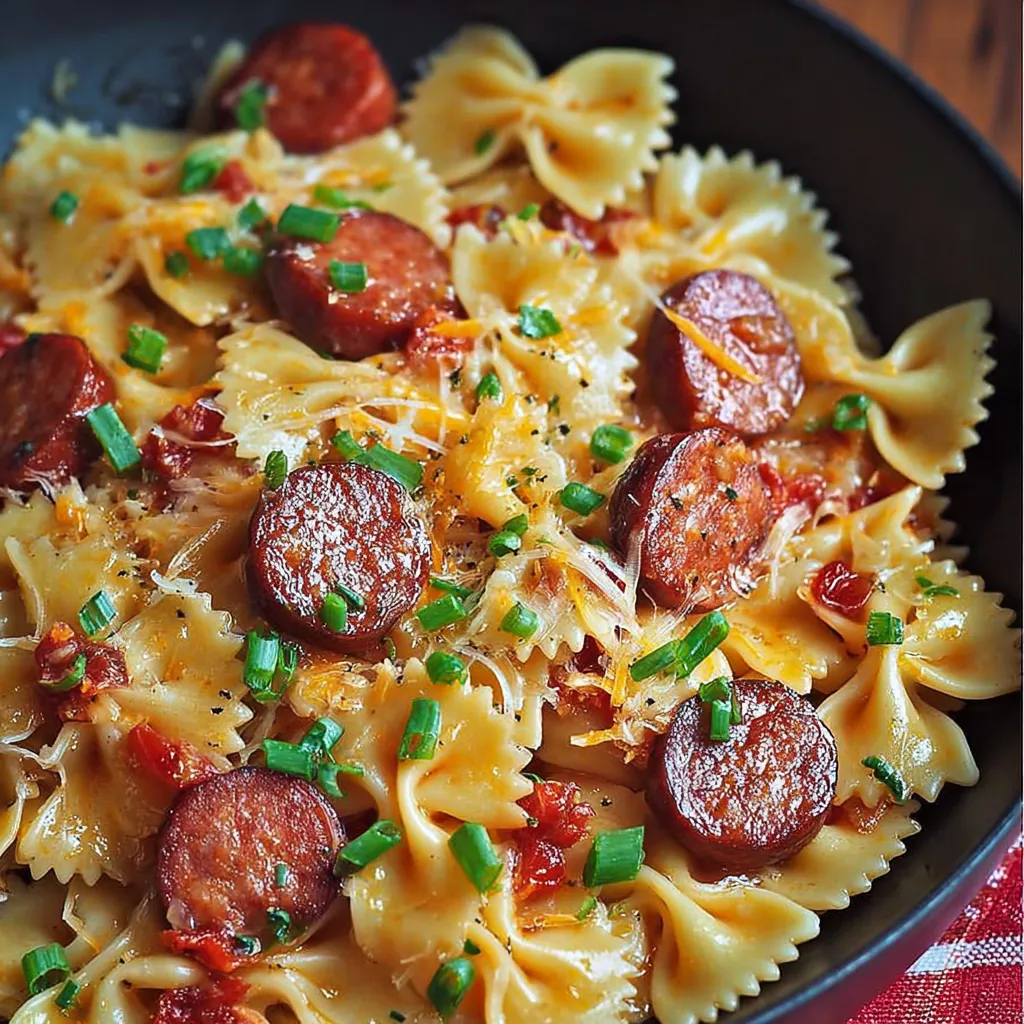 One Pot Kielbasa Pasta
