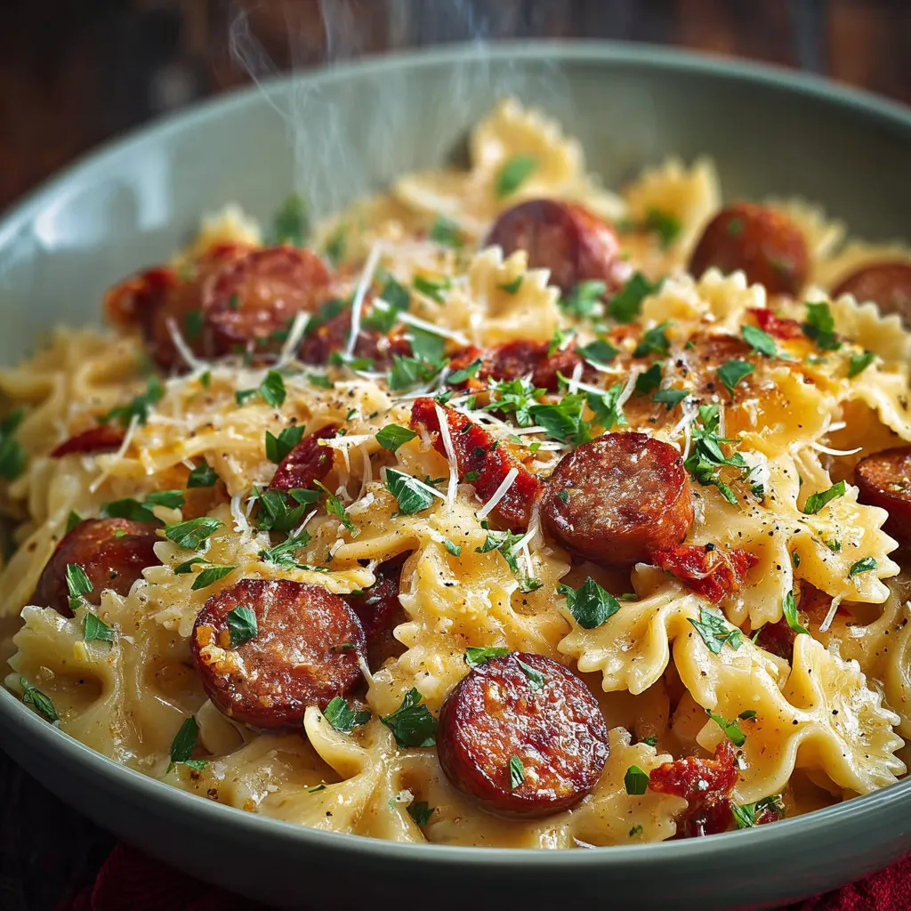 One Pot Kielbasa Pasta