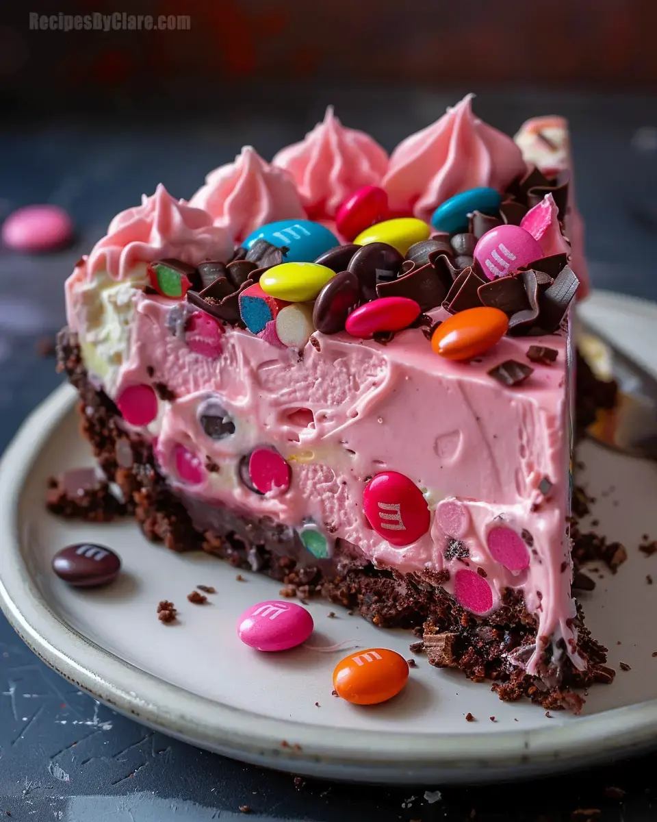 Pink Snickers Delight - Fun No-Bake Dessert