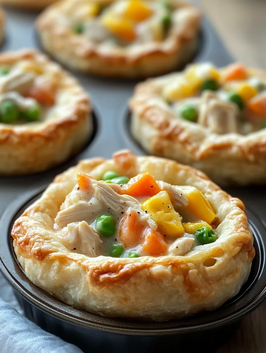 Easy Mini Chicken Pot Pies Recipe