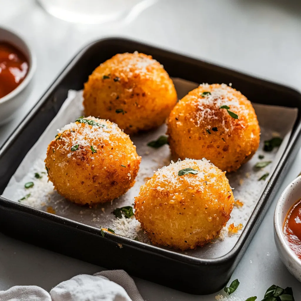 Golden Crispy Arancini