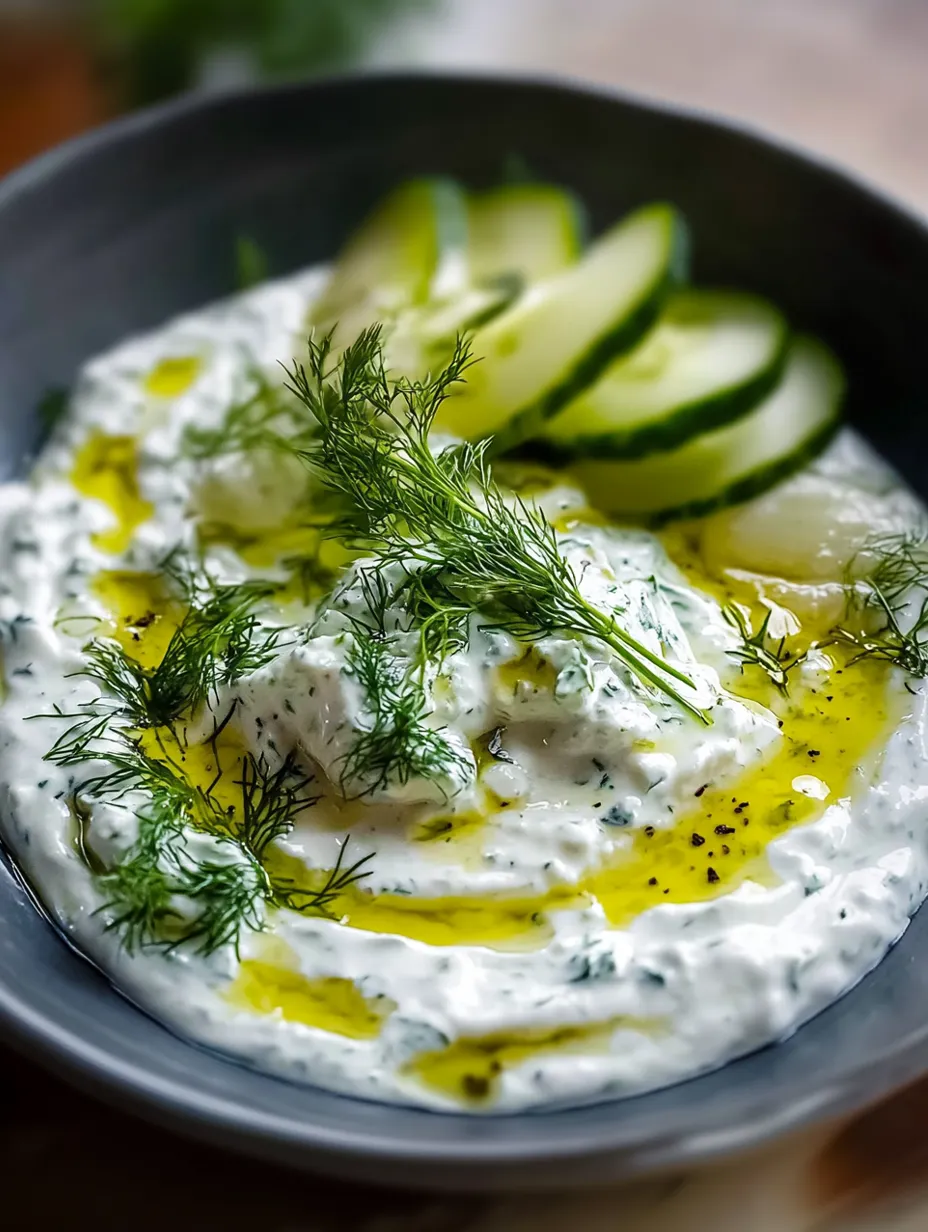 Creamy Greek Tzatziki Sauce Recipe