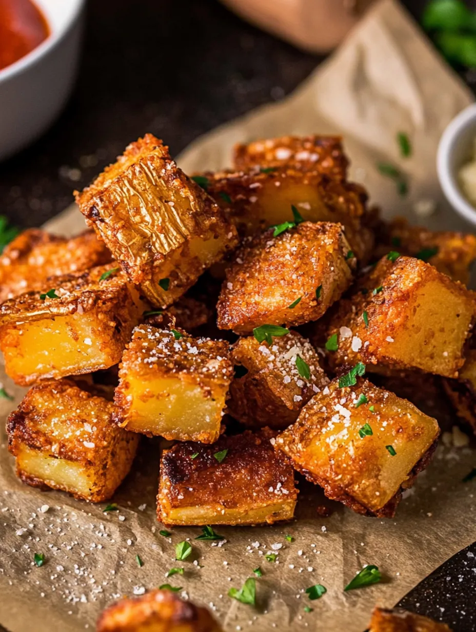 Crispy TikTok Stacked Potatoes Recipe