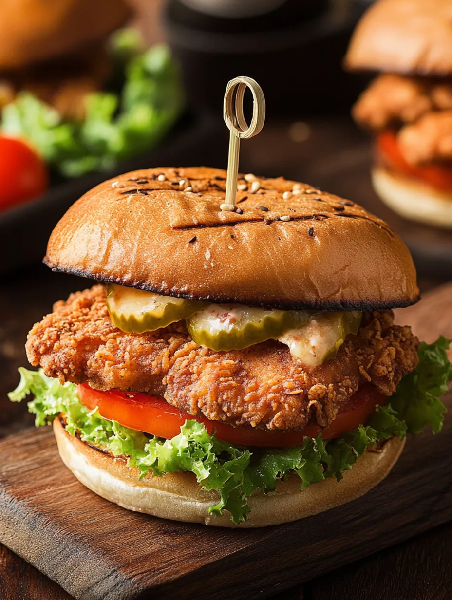 The Best Fried Chicken Sandwich Recipe