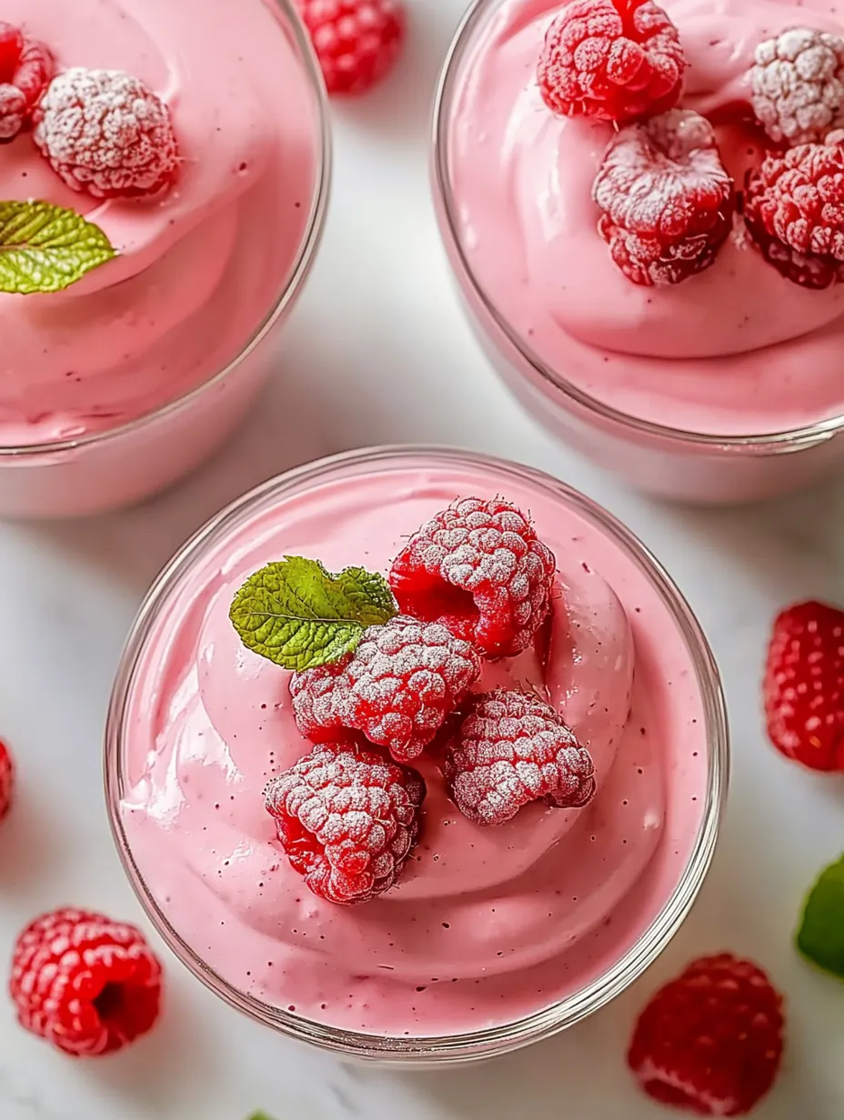 Light & Airy Raspberry Mousse Recipe