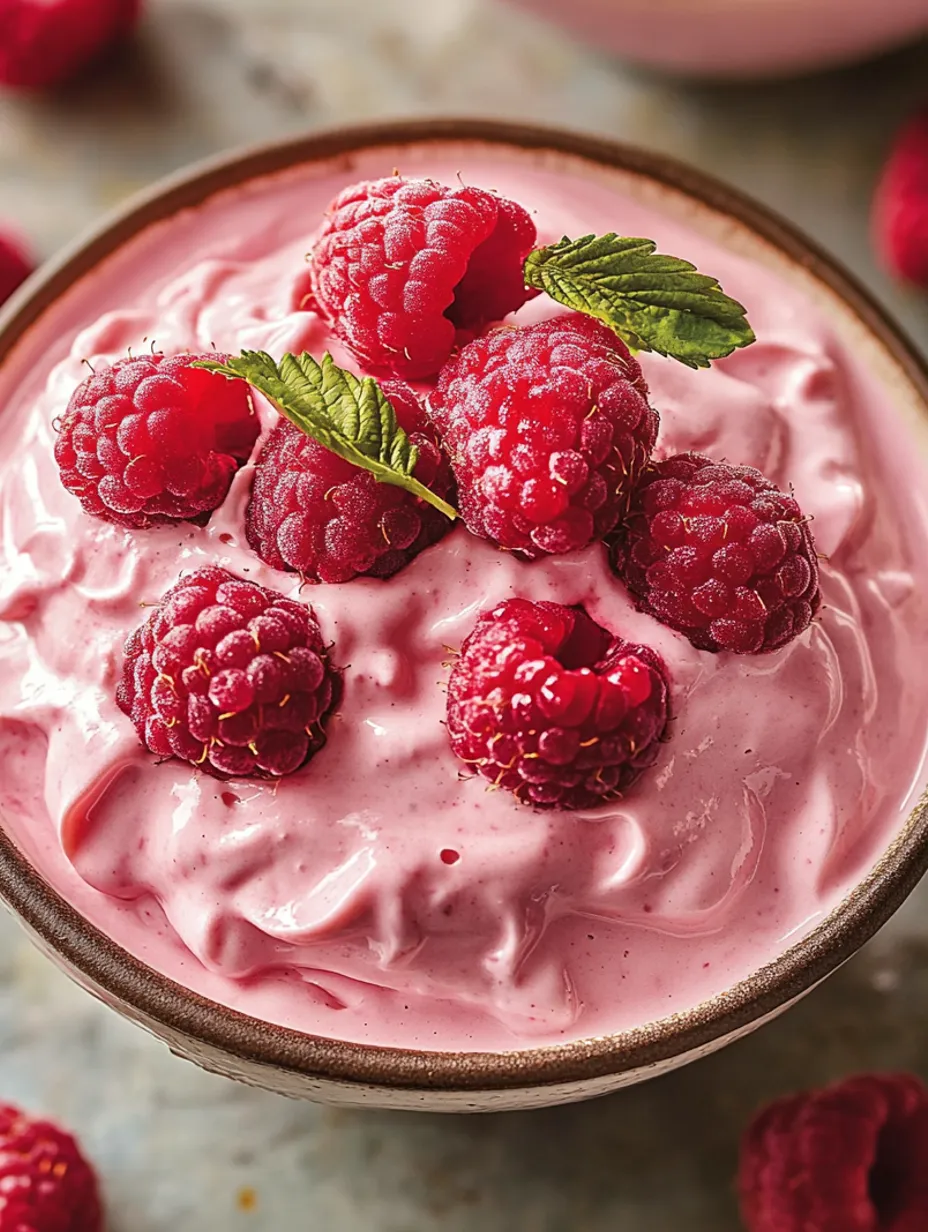 Perfectly Fruity Raspberry Mousse Recipe