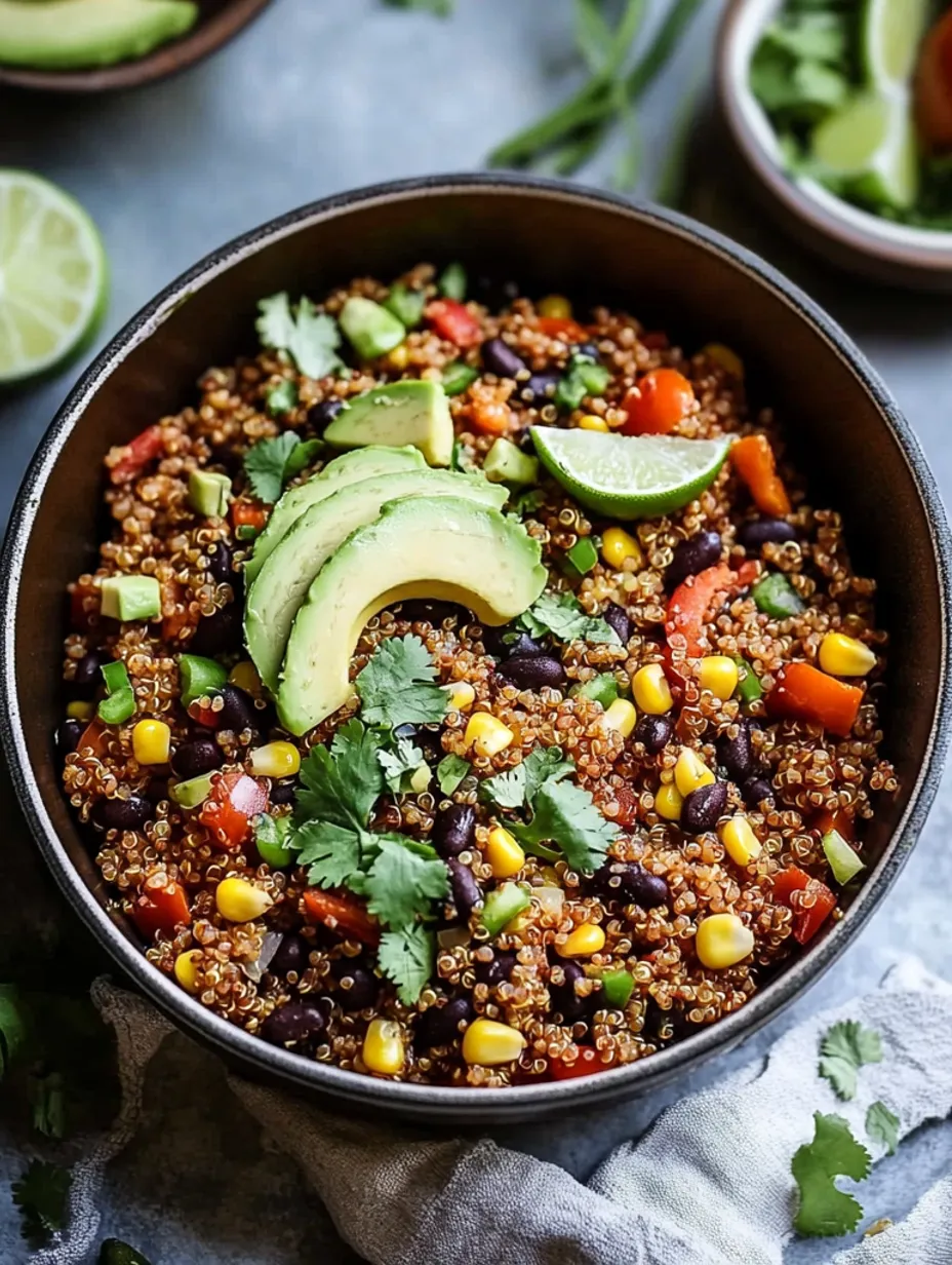 One-Pan Mexican Quinoa Recipe