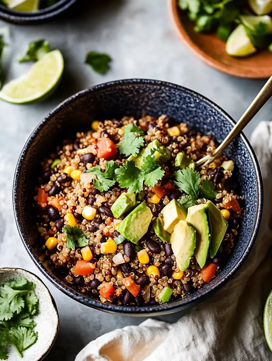 Delicious one pan Mexican Quinoa Recipe