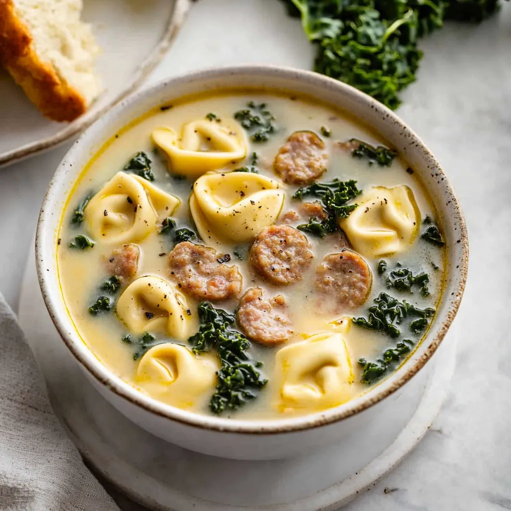 Sausage Tortellini Soup