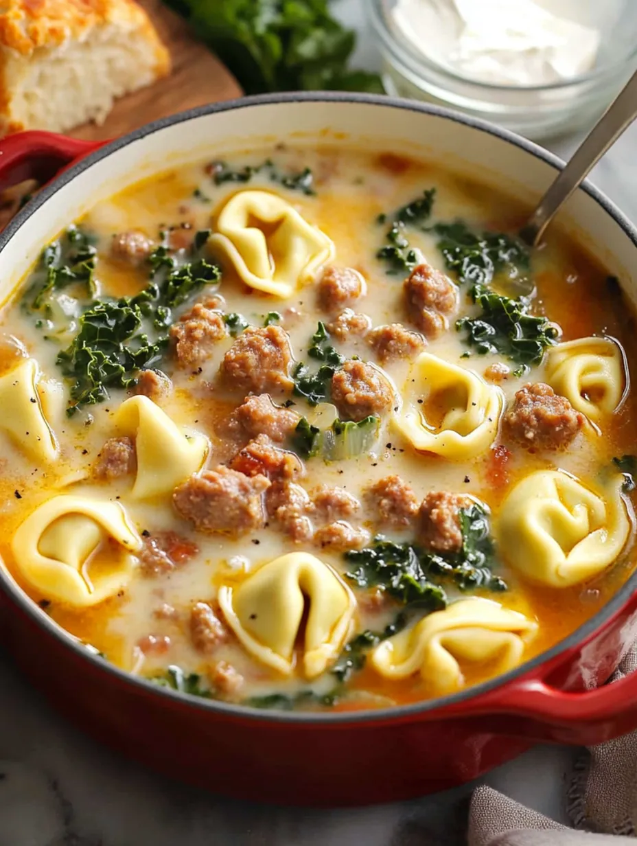 Sausage Tortellini Soup Recipe