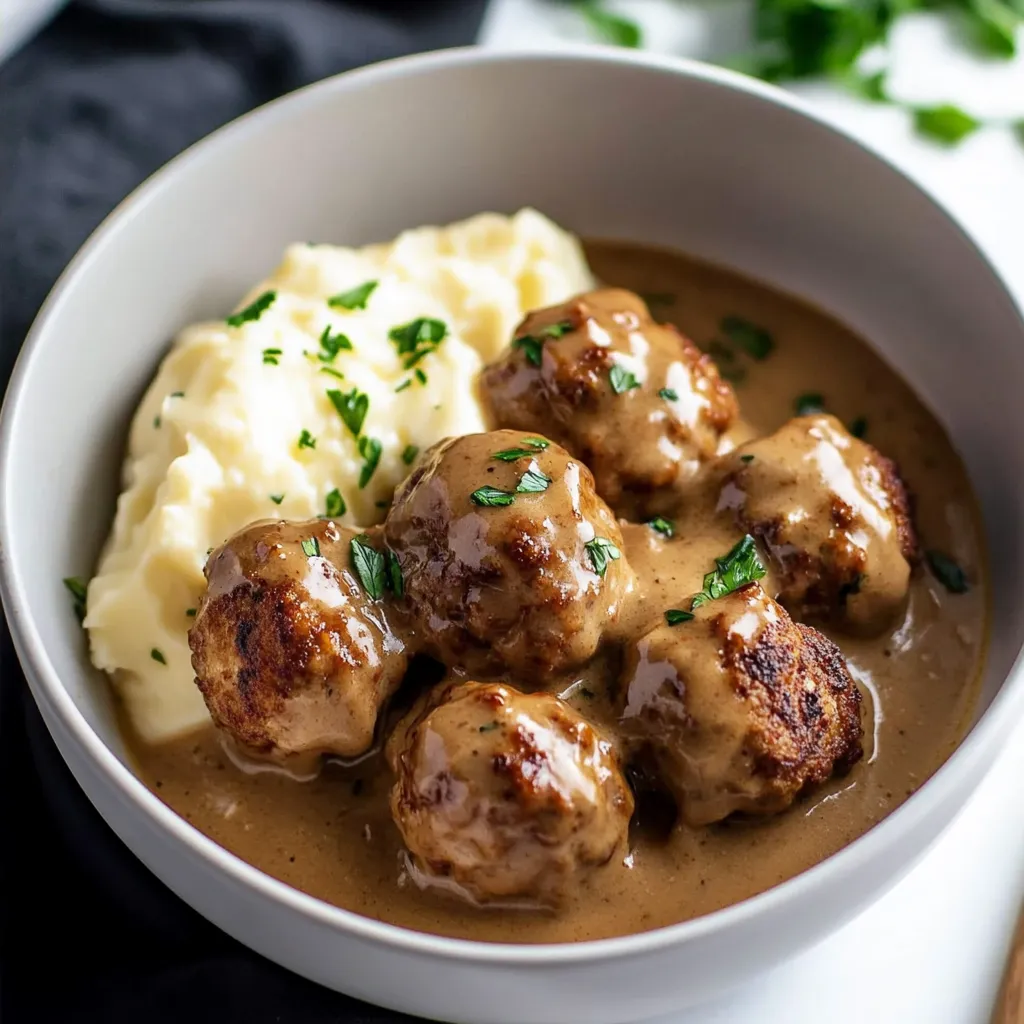 Creamy Swedish Meatball Recipe