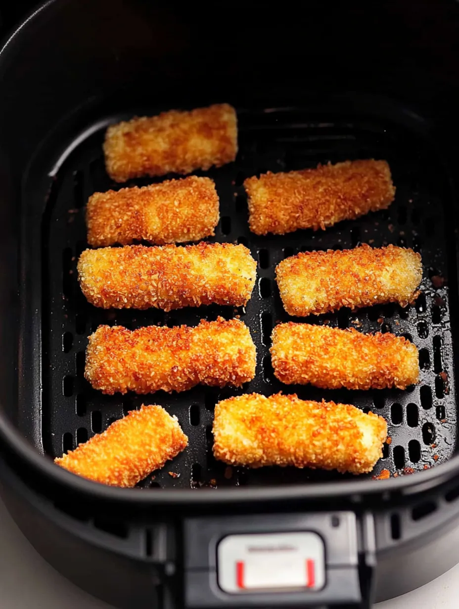 Crispy  Air Fryer Fish Sticks Recipe