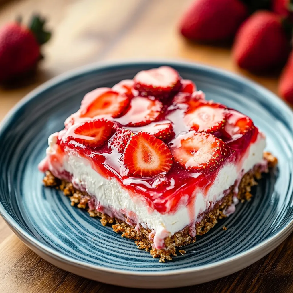 Best Strawberry Pretzel Jello Salad Recipe