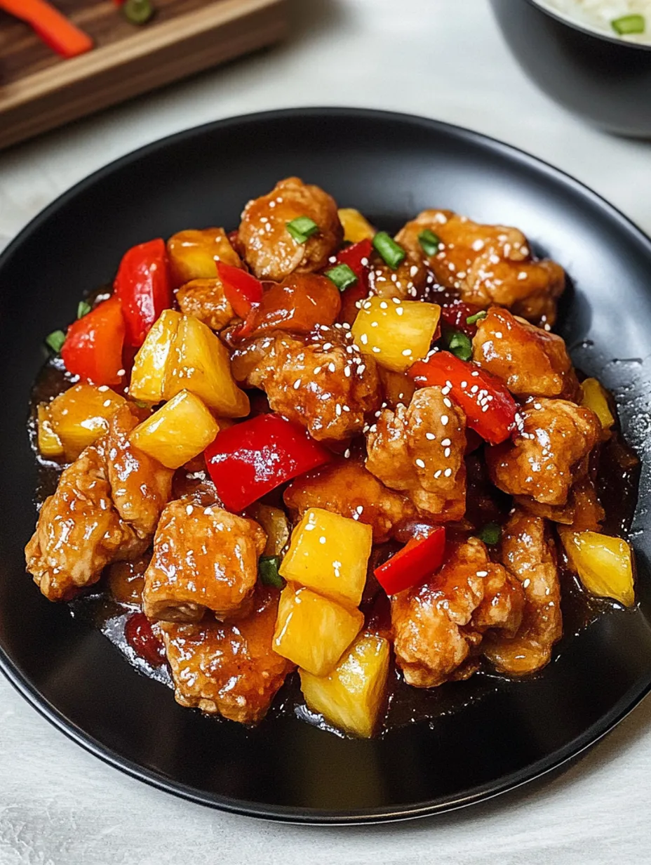 Hong Kong Style Sweet and Sour Chicken Recipe