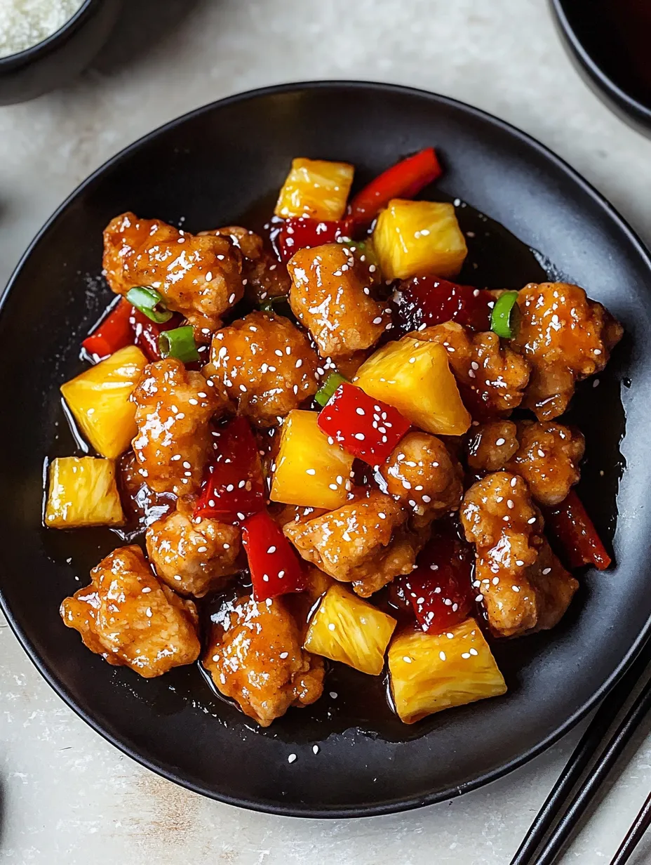 Best Chinese Hong Kong Style Sweet and Sour Chicken Recipe