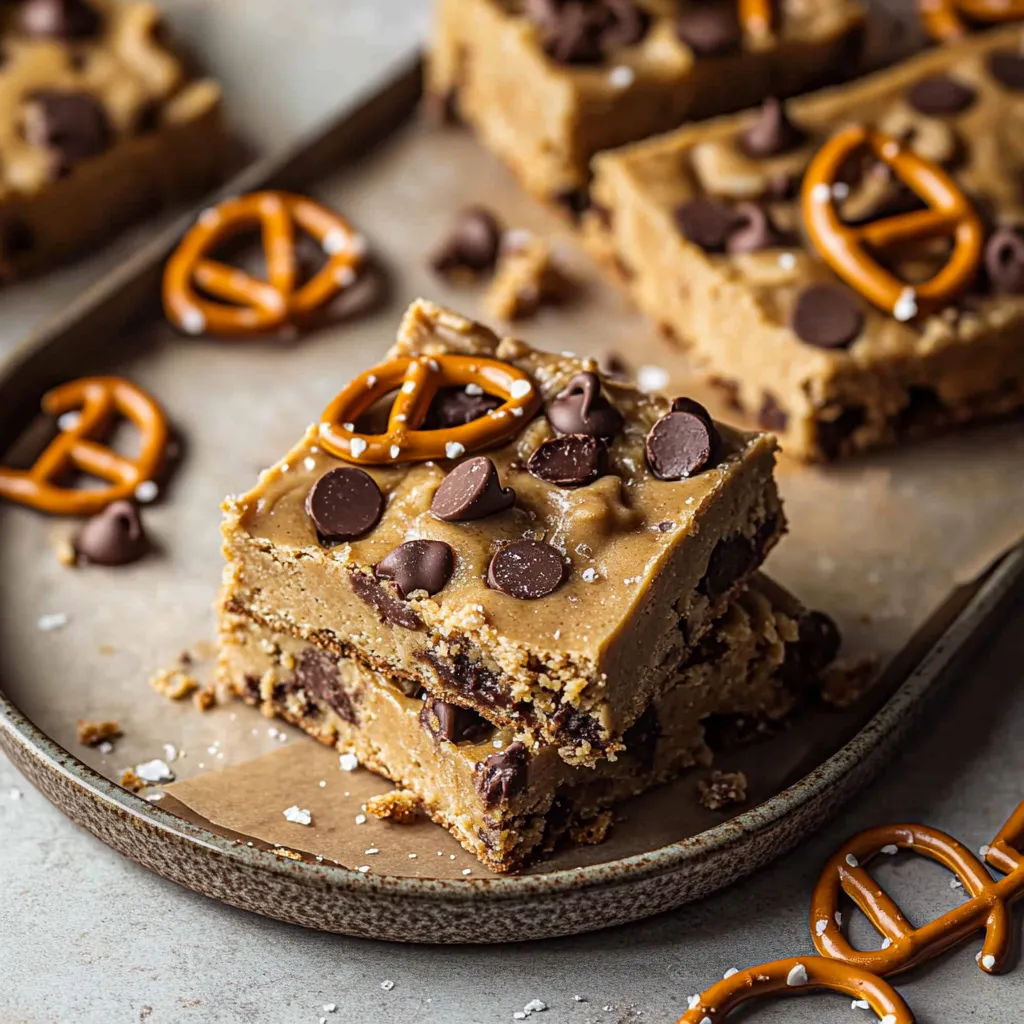 Peanut Butter Chocolate Chip Bars Recipe