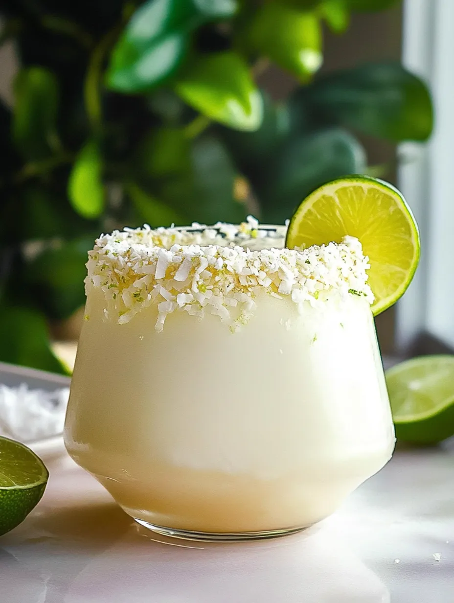 Creamy Coconut Margarita