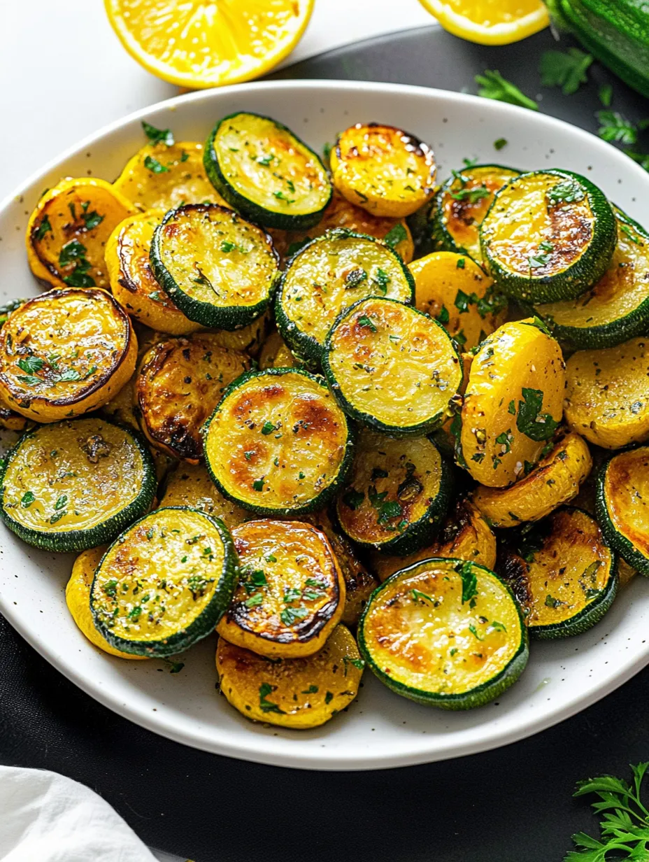 Easy Roasted Zucchini and Squash Recipe