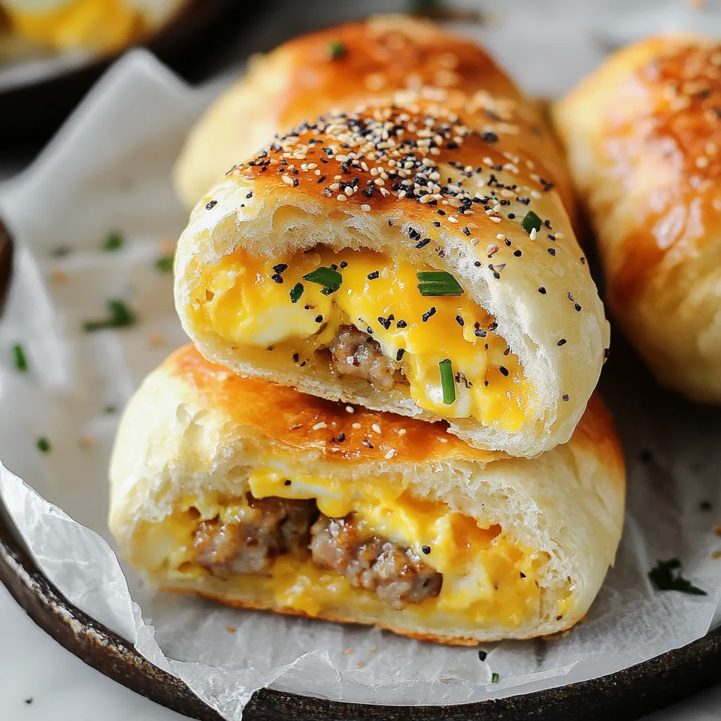 Sausage Egg & Cheese Kolaches