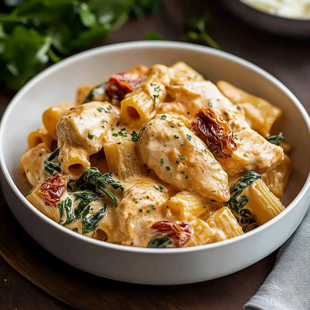 Tuscan Chicken Pasta