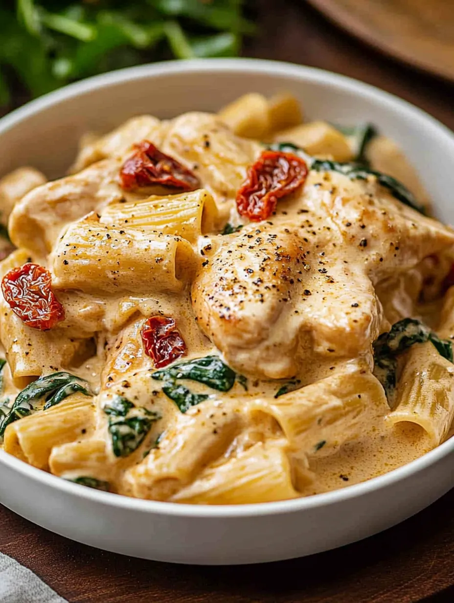 Creamy Tuscan Chicken Pasta