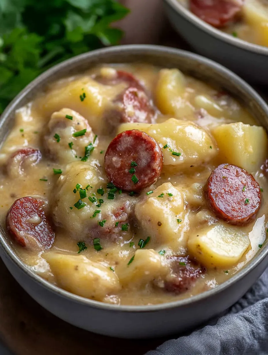 Slow Cooker Kielbasa and Potatoes Recipe