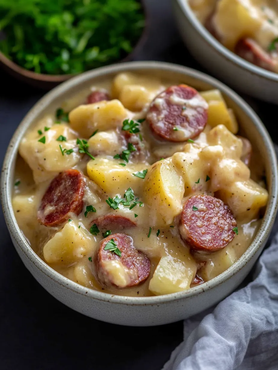 Delicious Slow Cooker Kielbasa and Potatoes Recipe