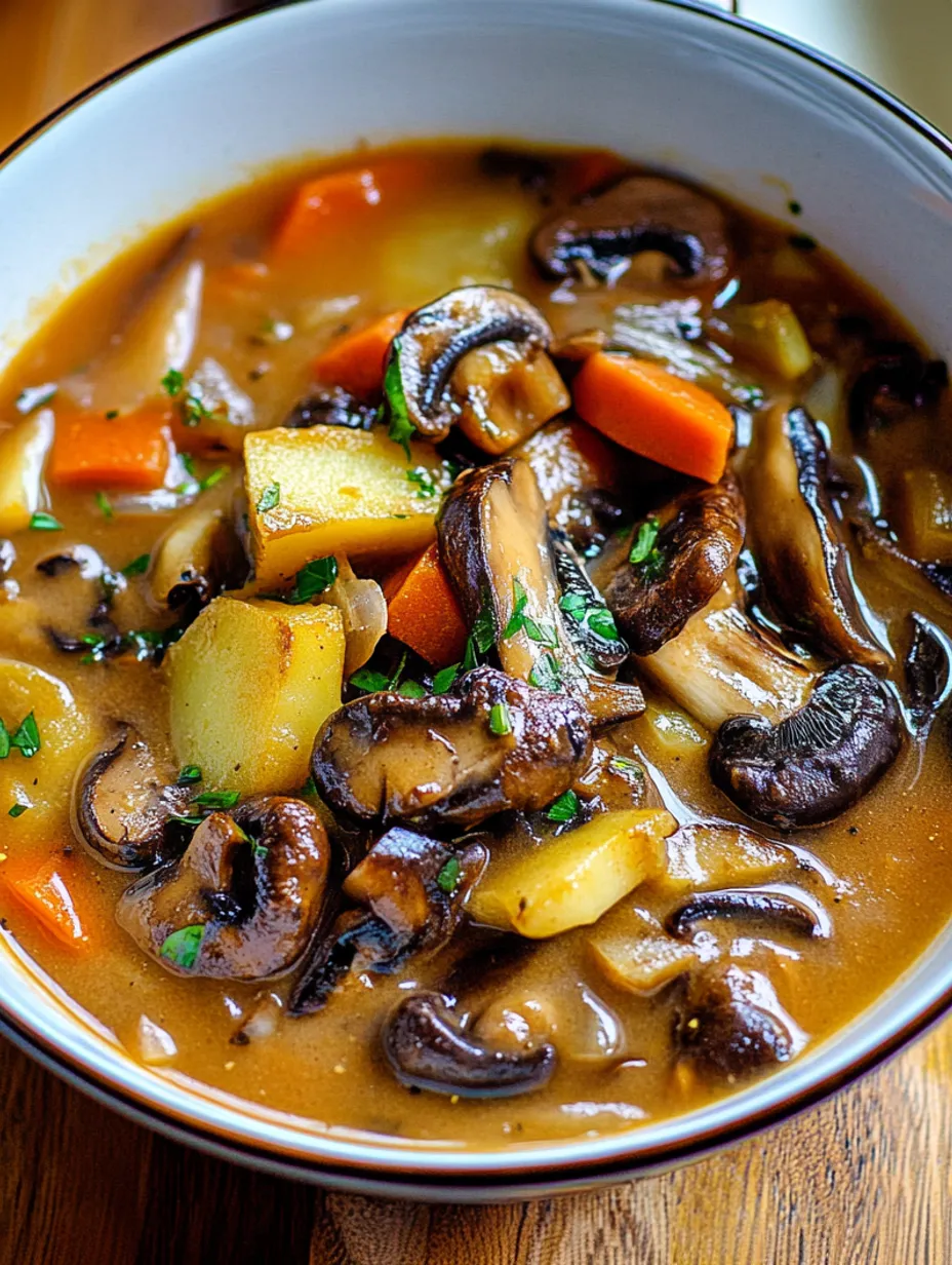 Creamy Mushroom Stew