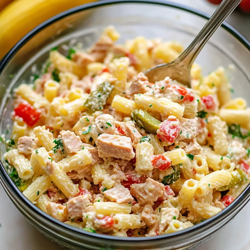 Tuna And Pasta Salad