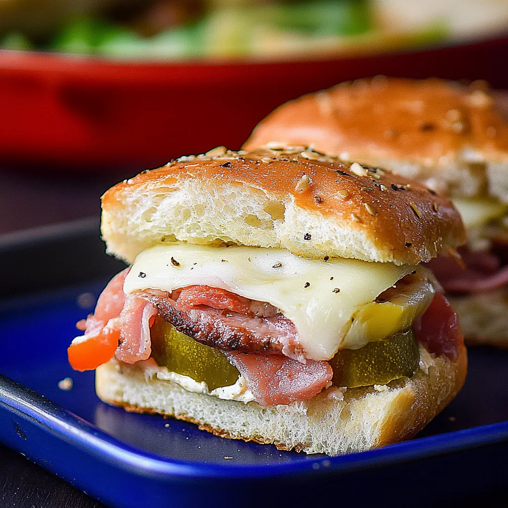 Hot Italian Sub Sliders