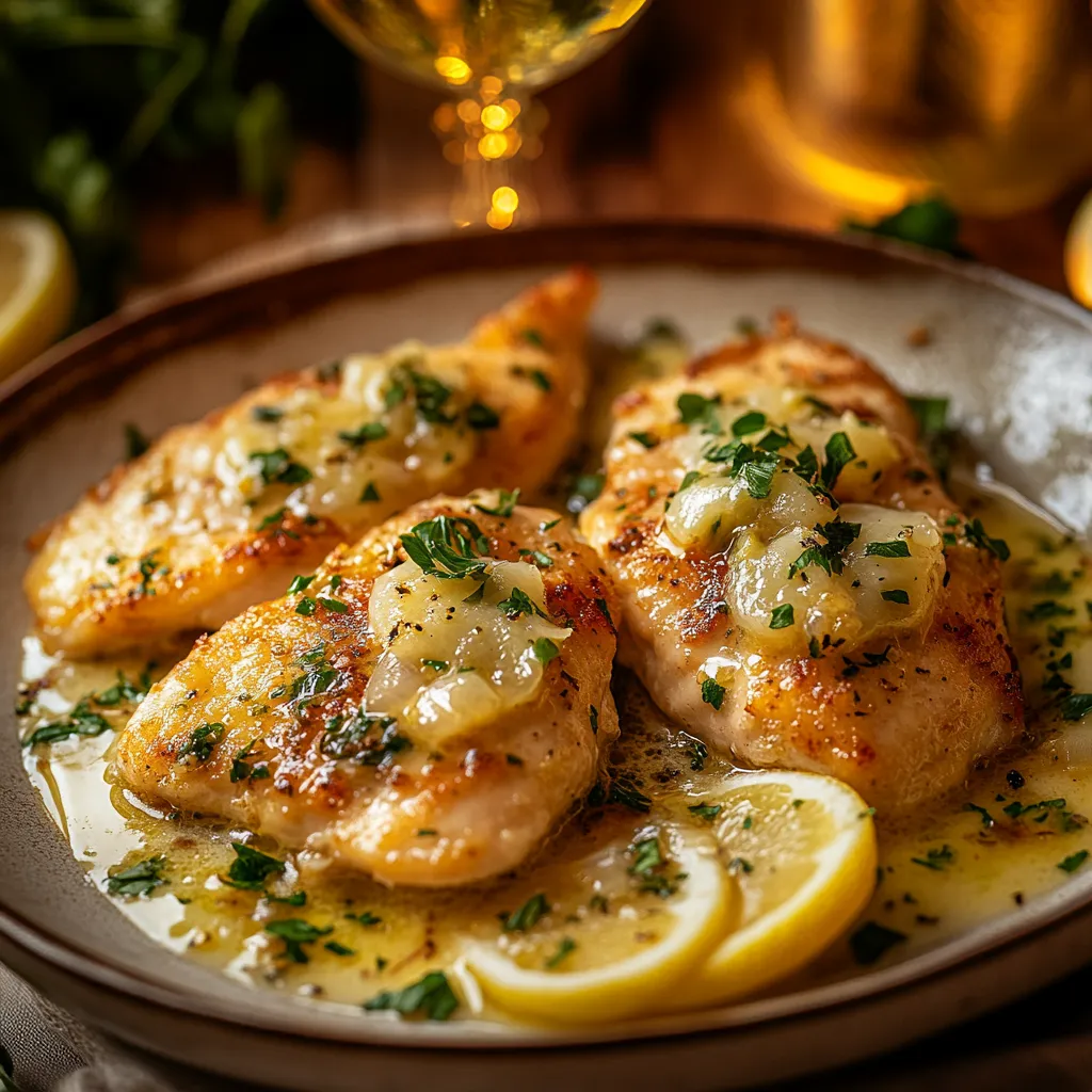 Easy Chicken Piccata