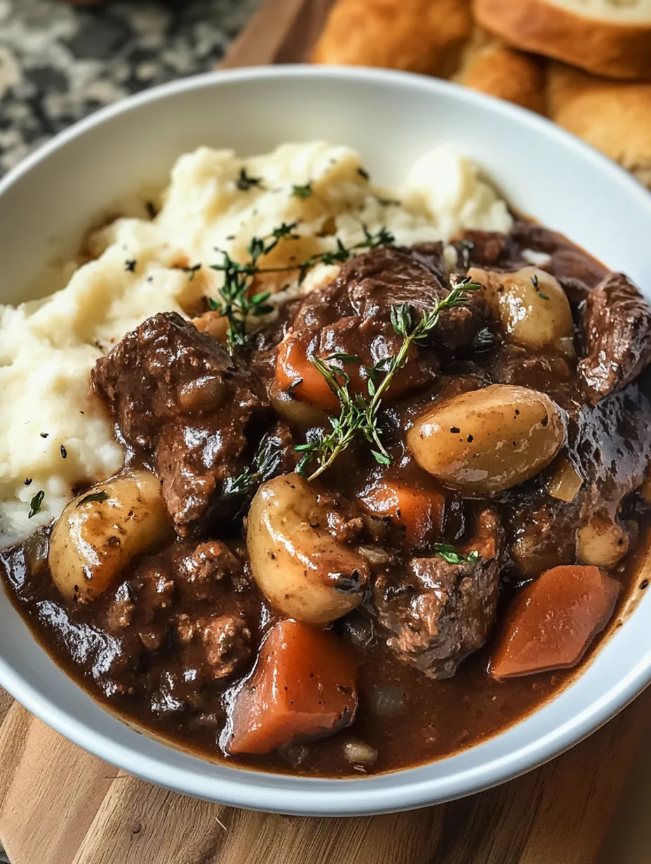 French Beef Bourguignon Recipe