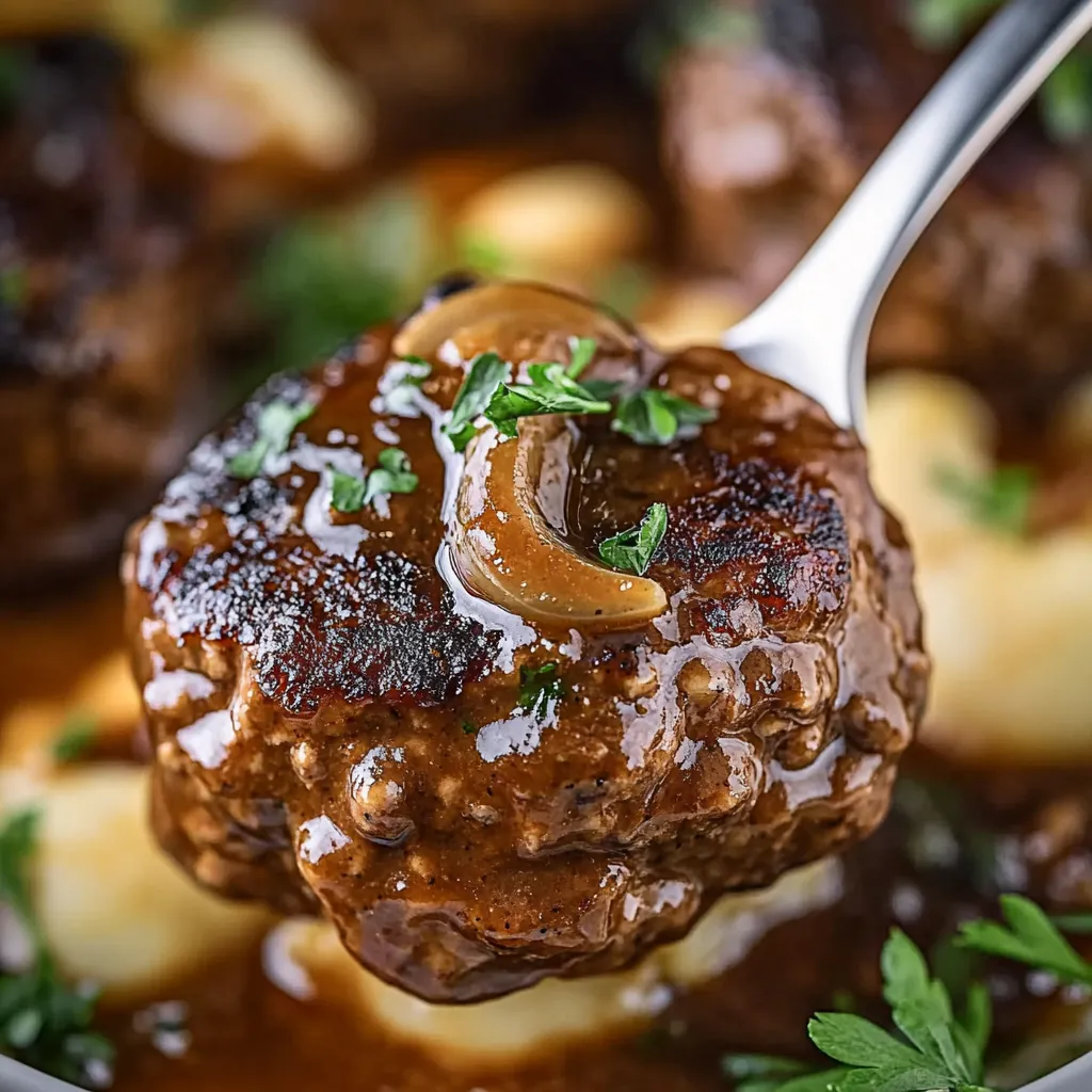 Easy Homemade Salisbury Steak