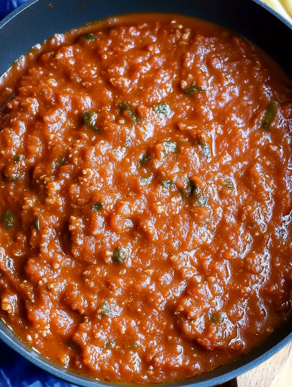 Best Homemade Spaghetti Sauce Recipe