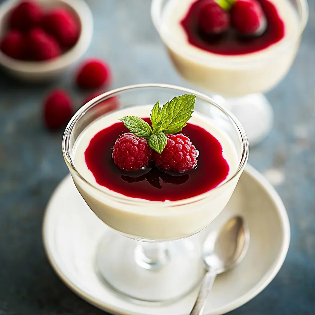 Vanilla Panna Cotta