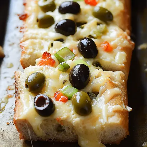 Cheesy Olive Bread