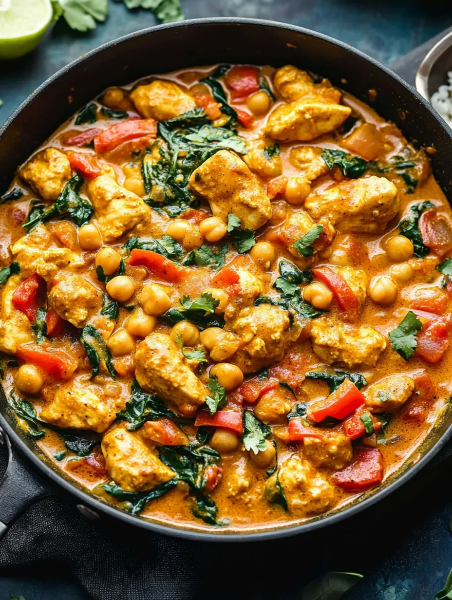 Chicken and Chickpea Curry Recipe