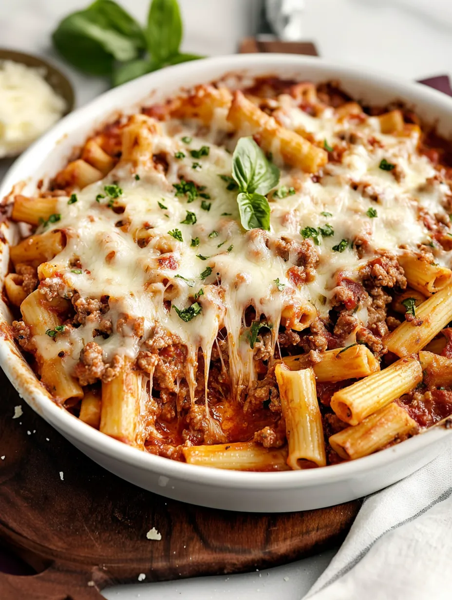 5-Ingredient Baked Ziti Recipe