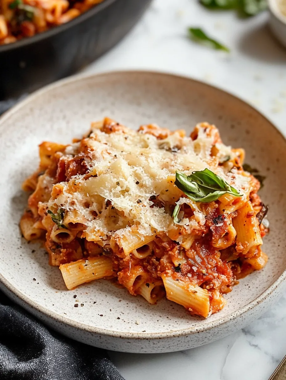 Easy 5-Ingredient Baked Ziti Recipe