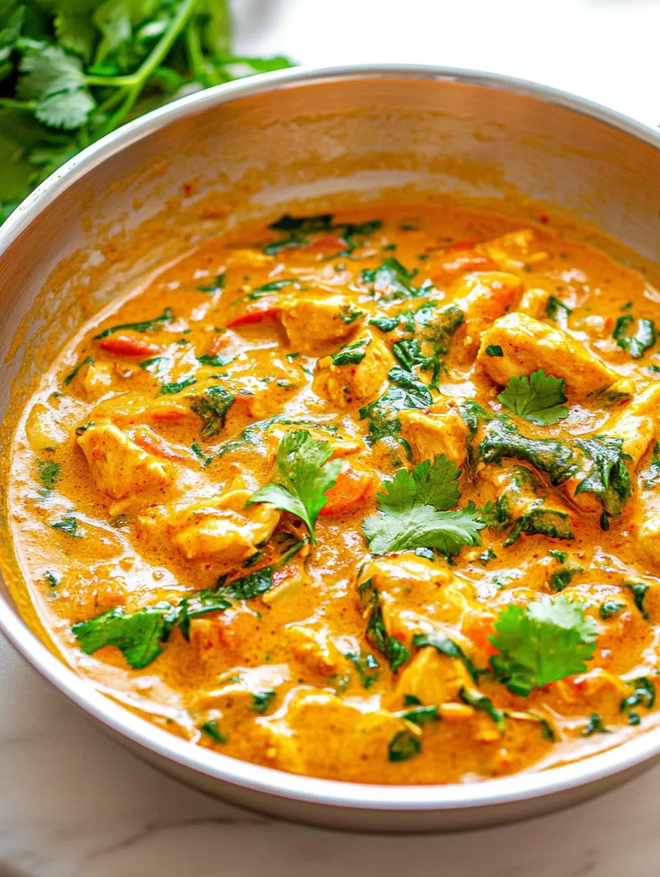 Delicious Thai Chicken Coconut Curry Recipe