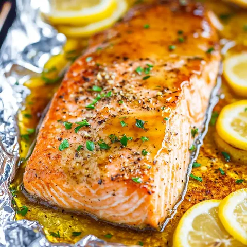 Sheet Pan Honey Lemon Salmon
