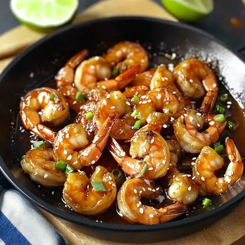Honey Garlic Butter Shrimp