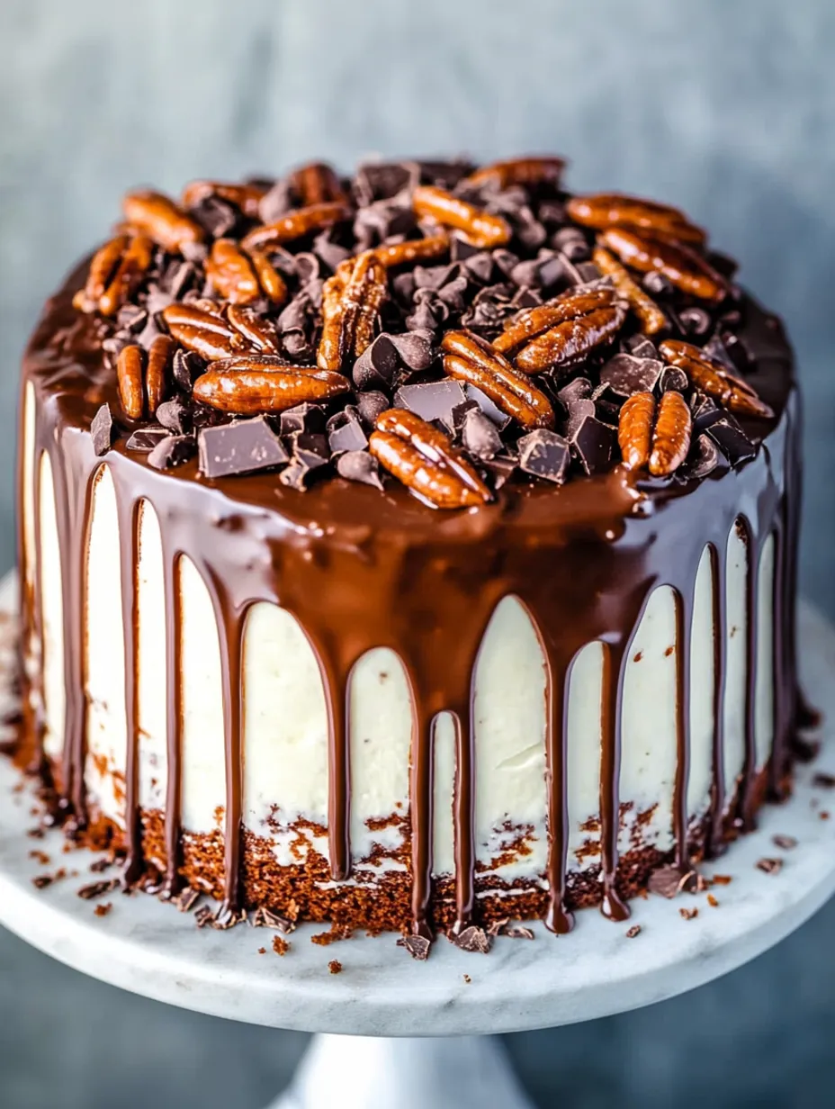 Turtle Chocolate Layer Cake Recipe