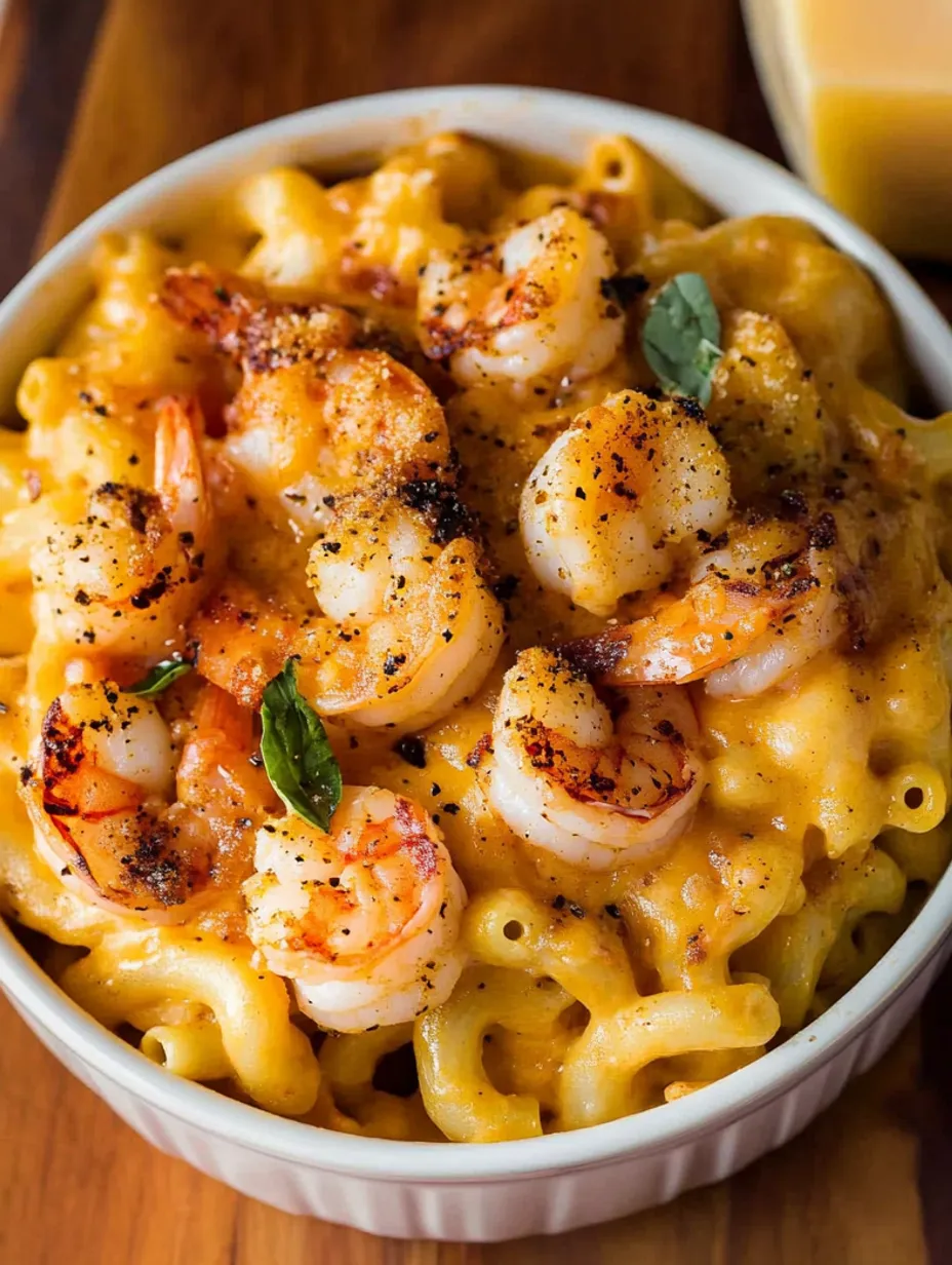 Cajun Shrimp and Crab Mac and Cheese Recipe