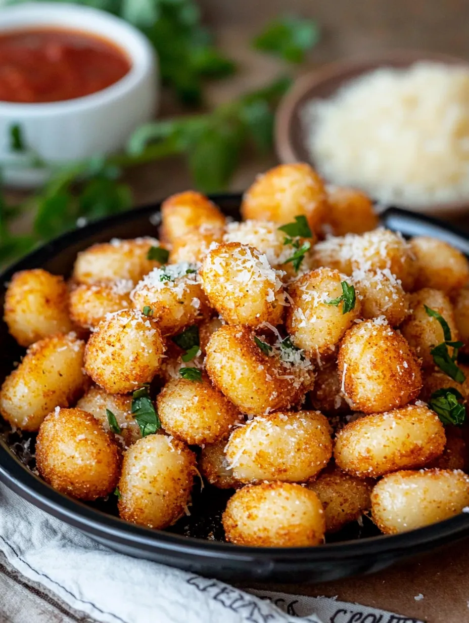 Easy Crispiest Air Fryer Gnocchi