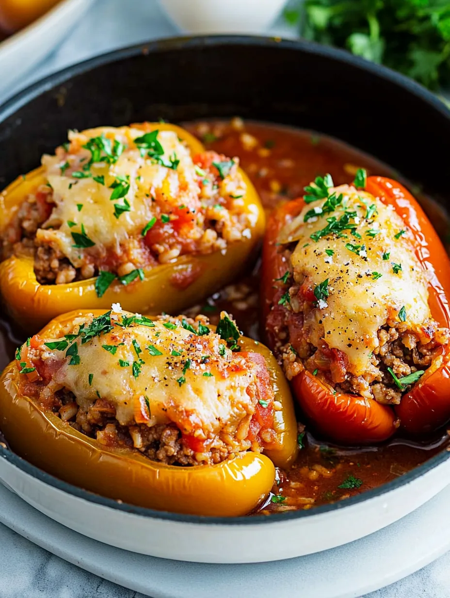 Italian Stuffed Peppers Recipe