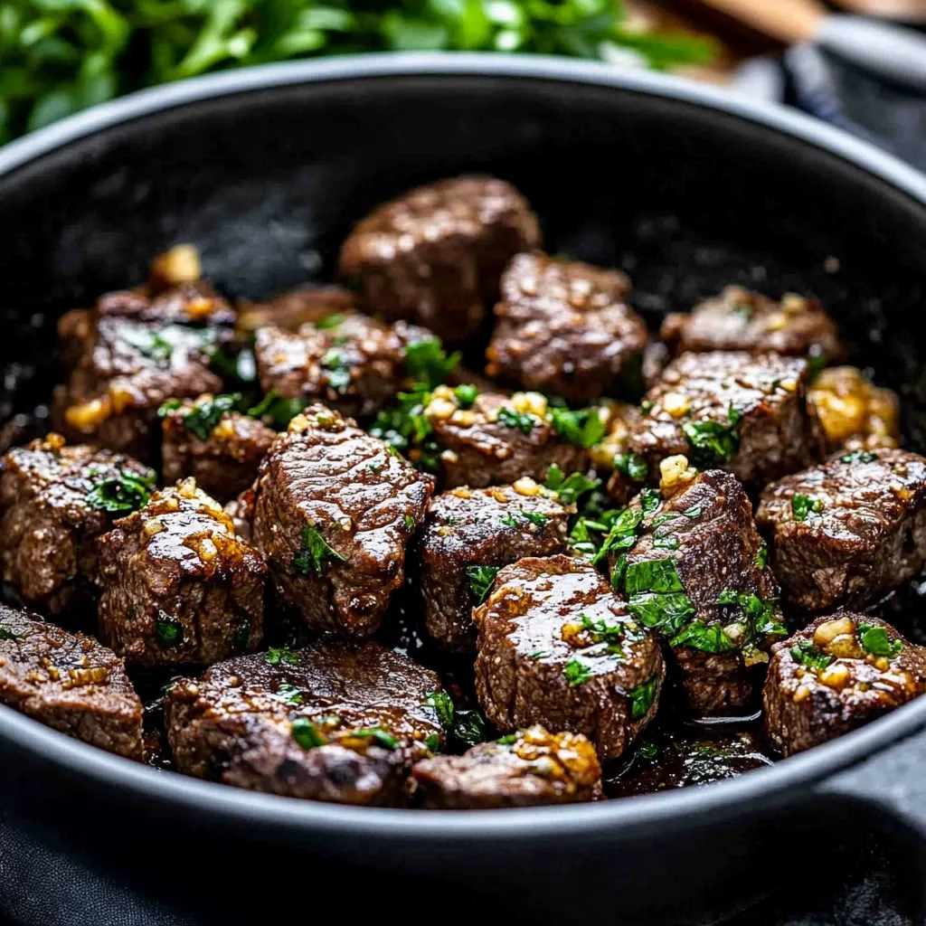 Garlic Butter Steak Bites