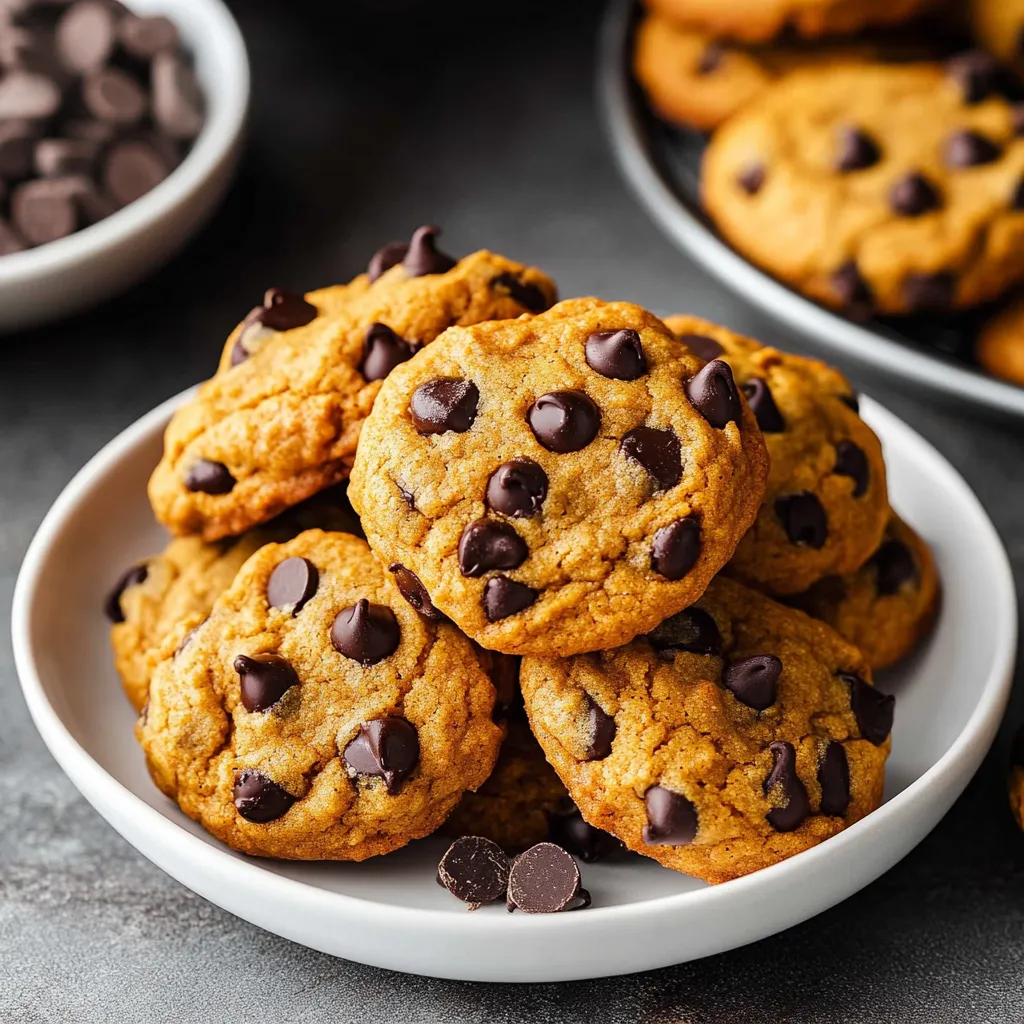 Pumpkin Chocolate Chip Cookies