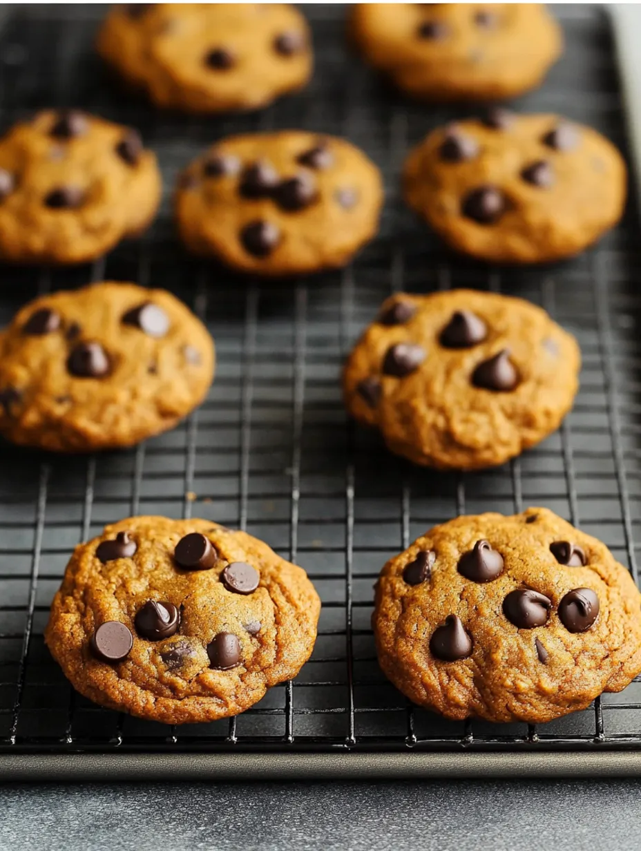 Easy Pumpkin Chocolate Chip Cookies Recipe